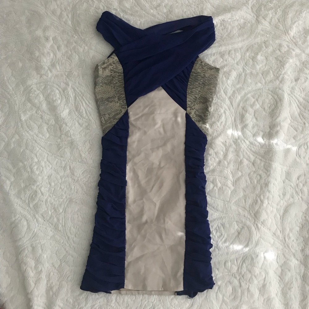 ASOS Petite Color-block Mini Dress